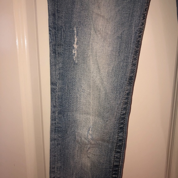 Miss Me Ankle Skinny Jeans MM Jeans Distressed 27 Women Girls Juniors Pretty - Picture 13 of 14